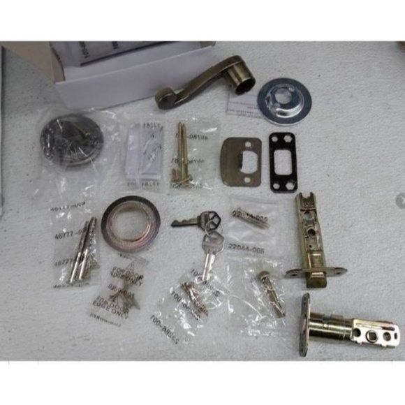 Kwikset Arlington Single Cylinder Handleset w/Lido Lever 800ANXLL Satin Nickel - Picture 5 of 7